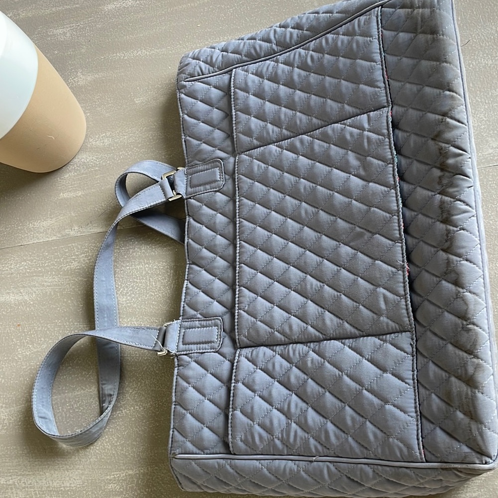 Gray Vera Bradley Tote